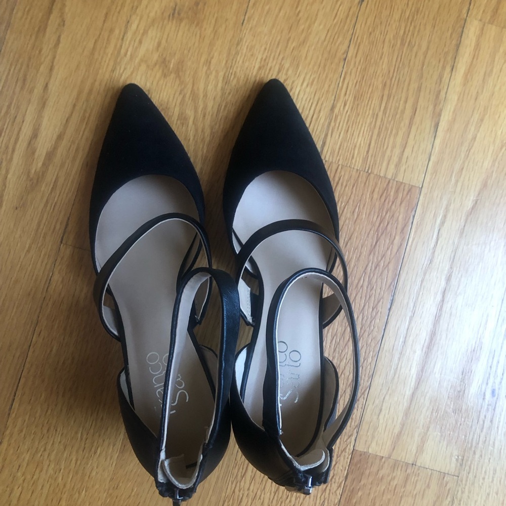 Franco Sarto Davey black strapped heel - Picture 5 of 7